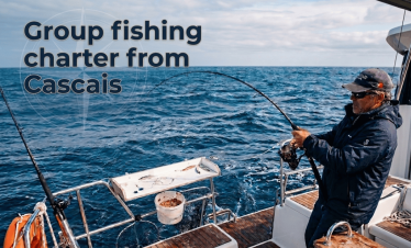Group fishing charter from Cascais