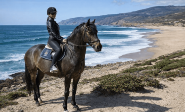 Horseback Riding Tours near Ocean in Portugal