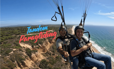 Paragliding in Portugal