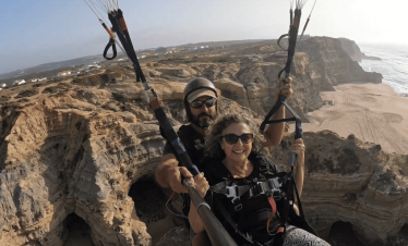 Tandem Paragliding Flight in Portugal