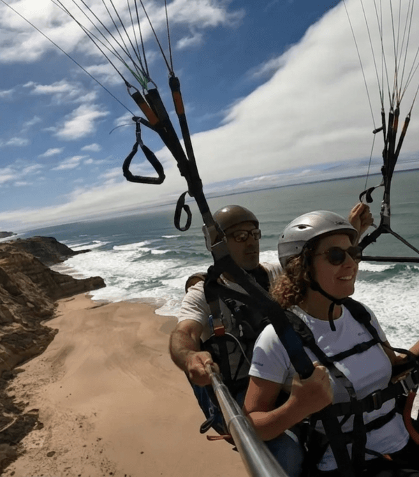 Tandem Paragliding Flight in Lisbon